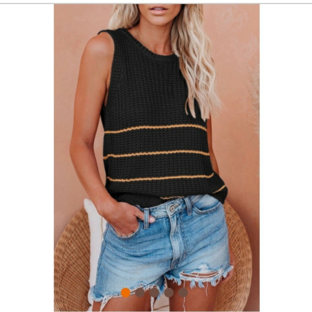 SALE⚡️THIN KNIT TANK SZ S-XL